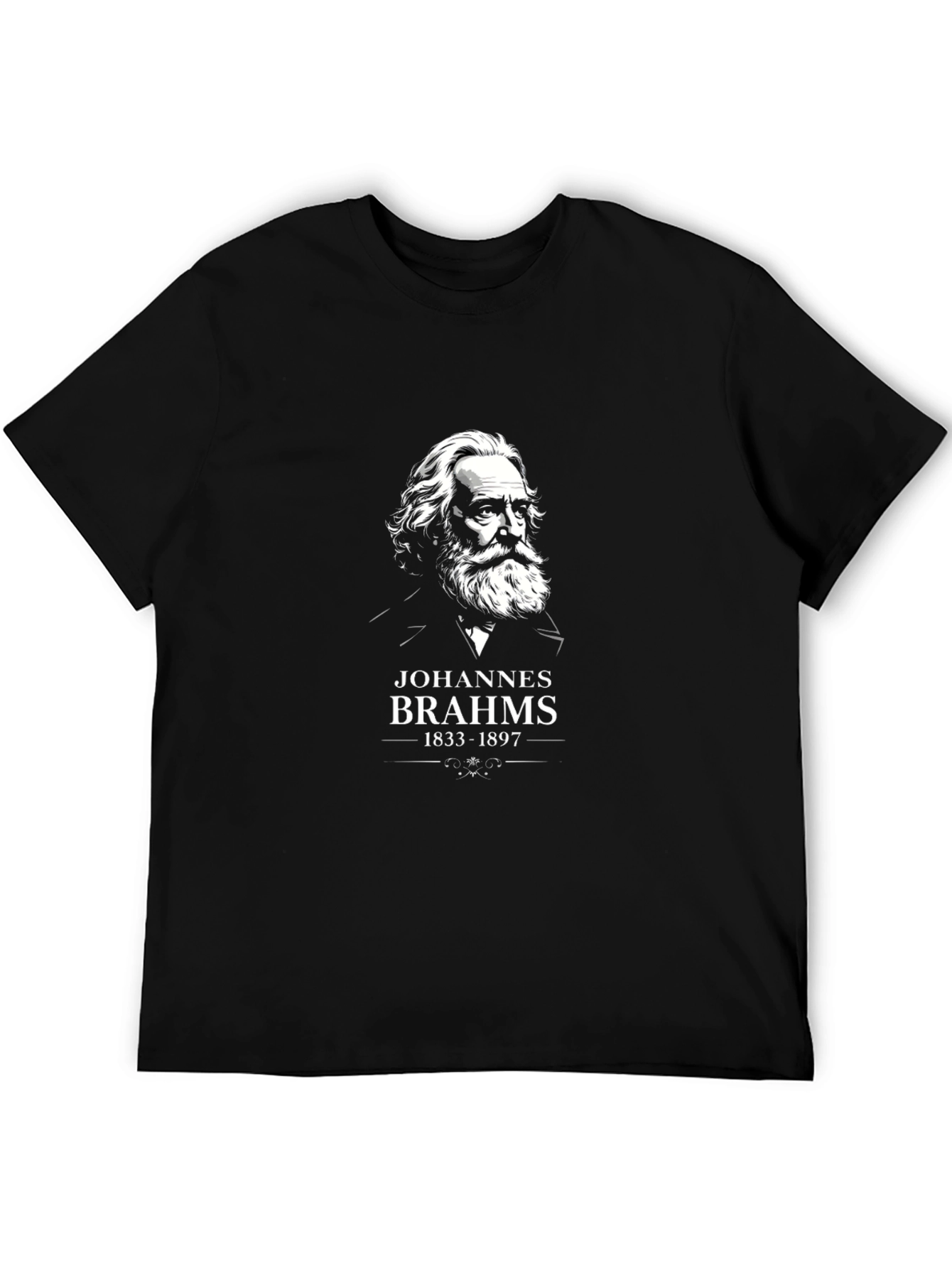 Johannes Brahms T-Shirt - Classical Music Composer Tee