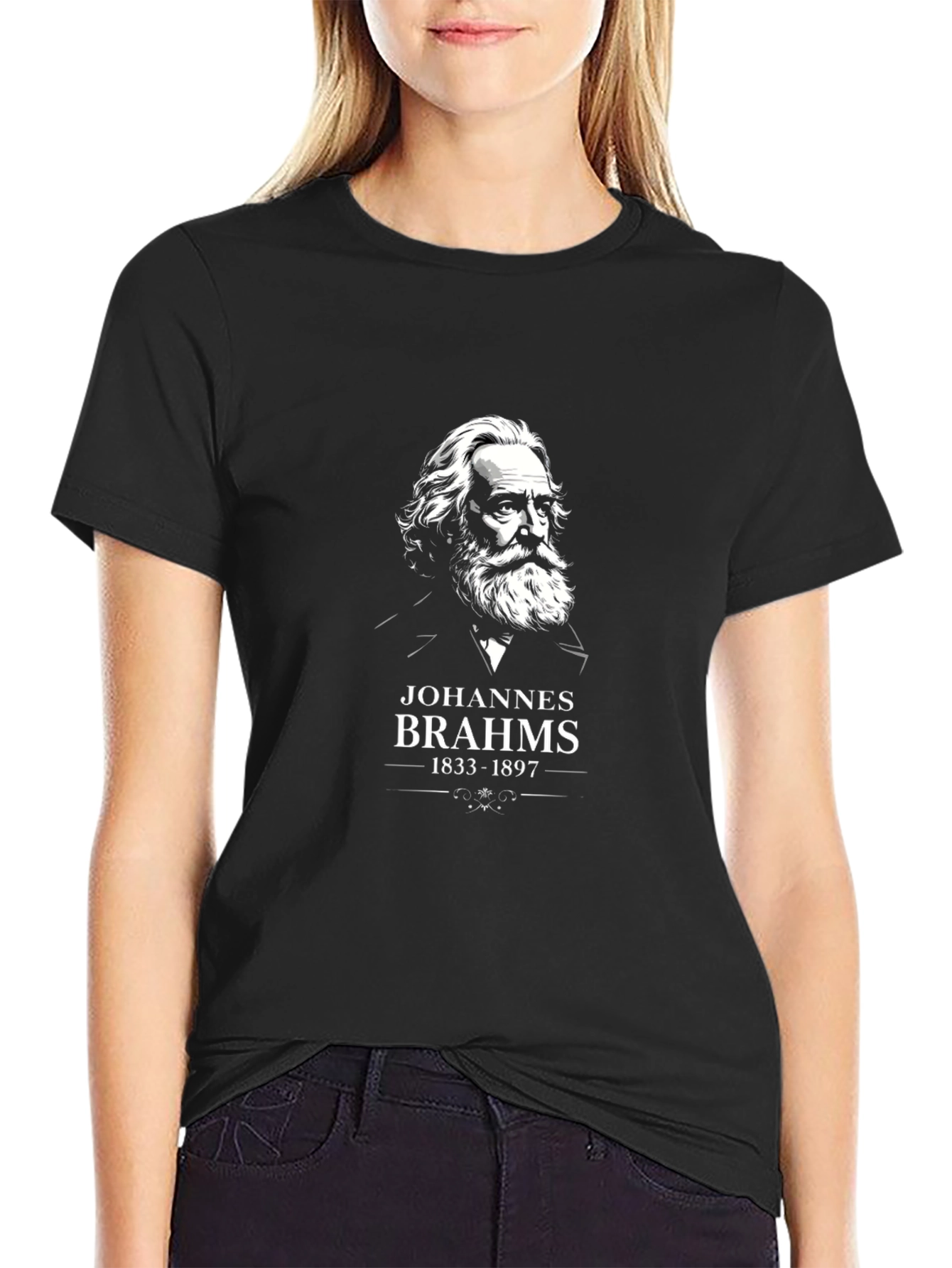 Johannes Brahms T-Shirt - Classical Music Composer Tee