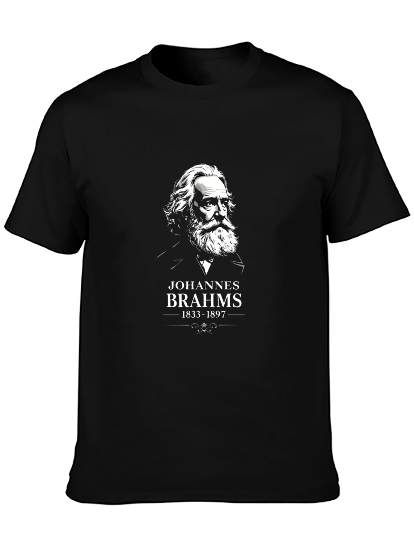Johannes Brahms T-Shirt - Classical Music Composer Tee
