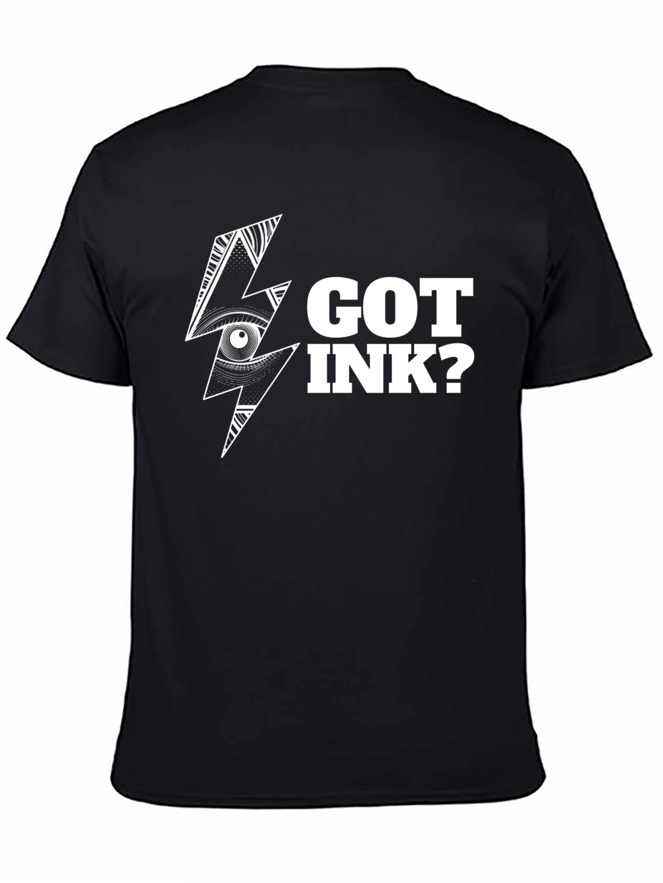 Got Ink? Black Graphic Tee - Tattoo Lovers Shirt