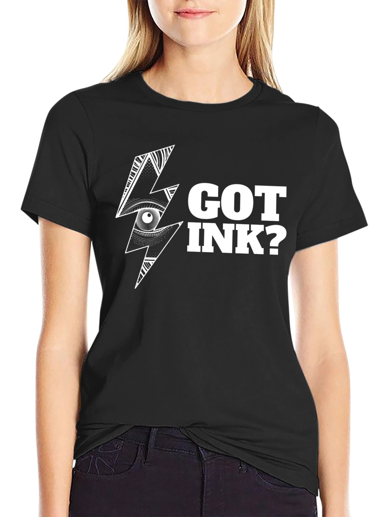 Got Ink? Black Graphic Tee - Tattoo Lovers Shirt