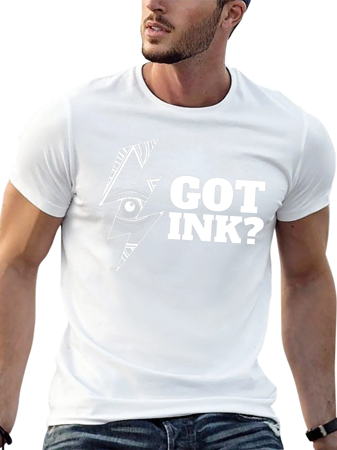 Got Ink? Black Graphic Tee - Tattoo Lovers Shirt
