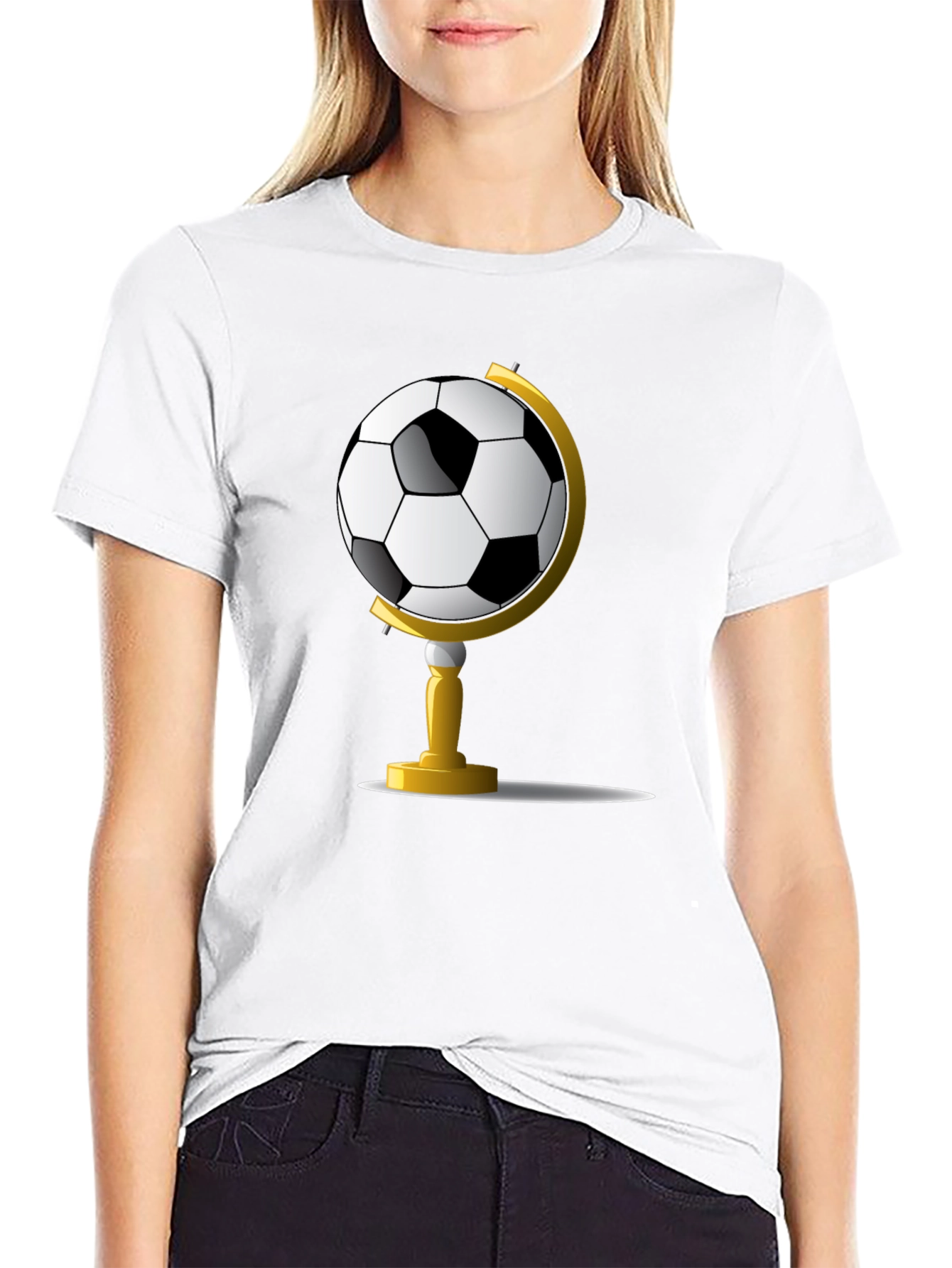Soccer Globe T-Shirt - World Game Tee