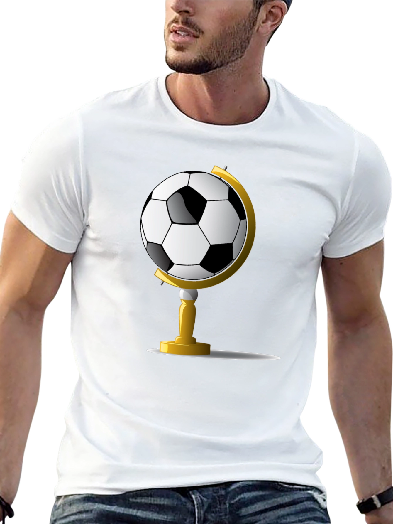Soccer Globe T-Shirt - World Game Tee