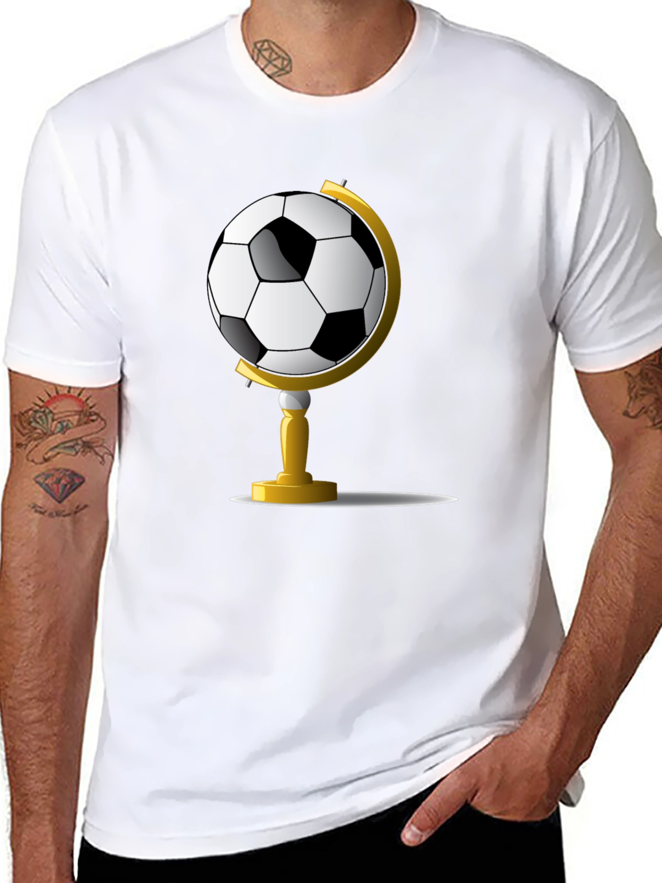 Soccer Globe T-Shirt - World Game Tee