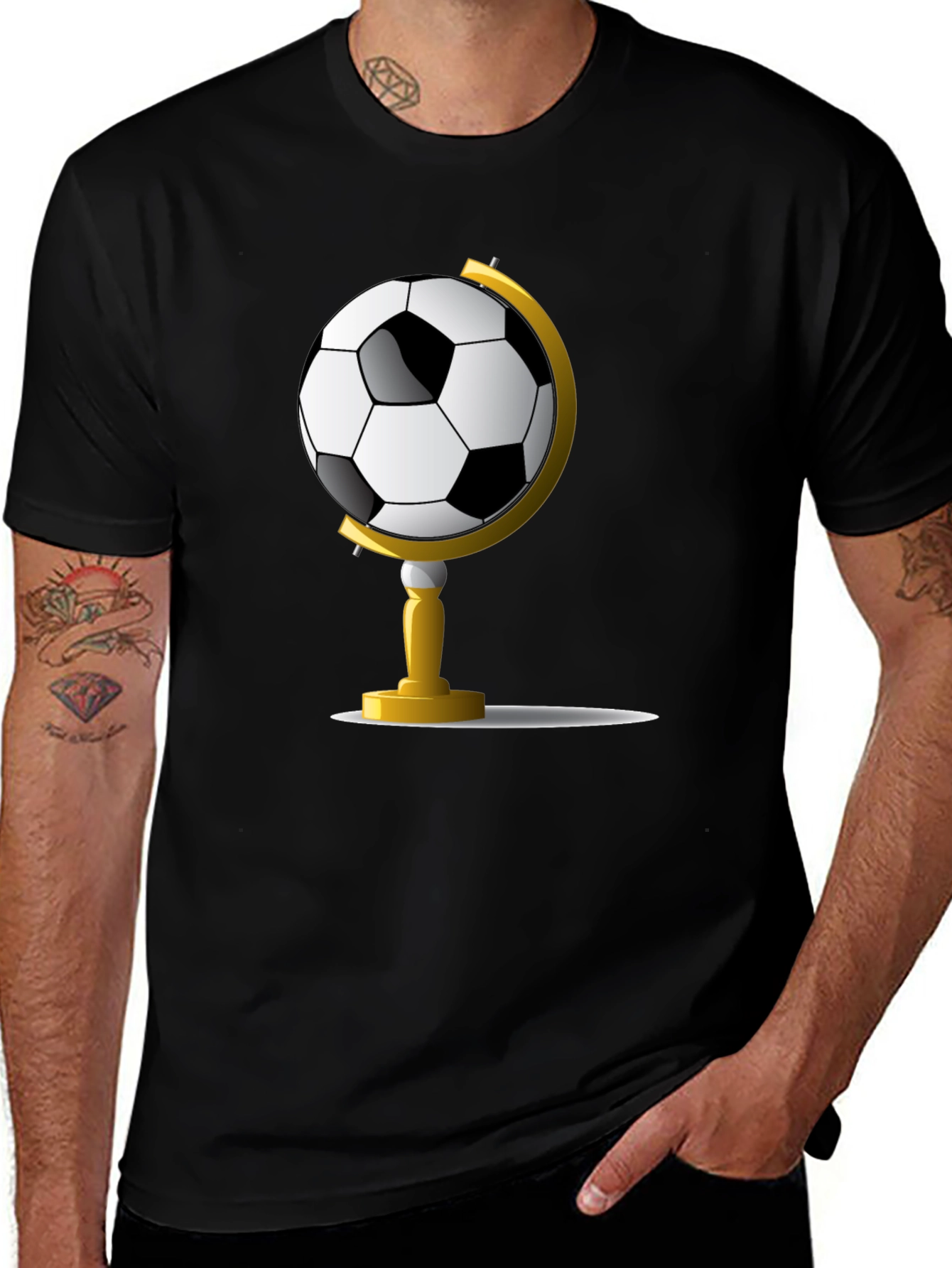 Soccer Globe T-Shirt - World Game Tee