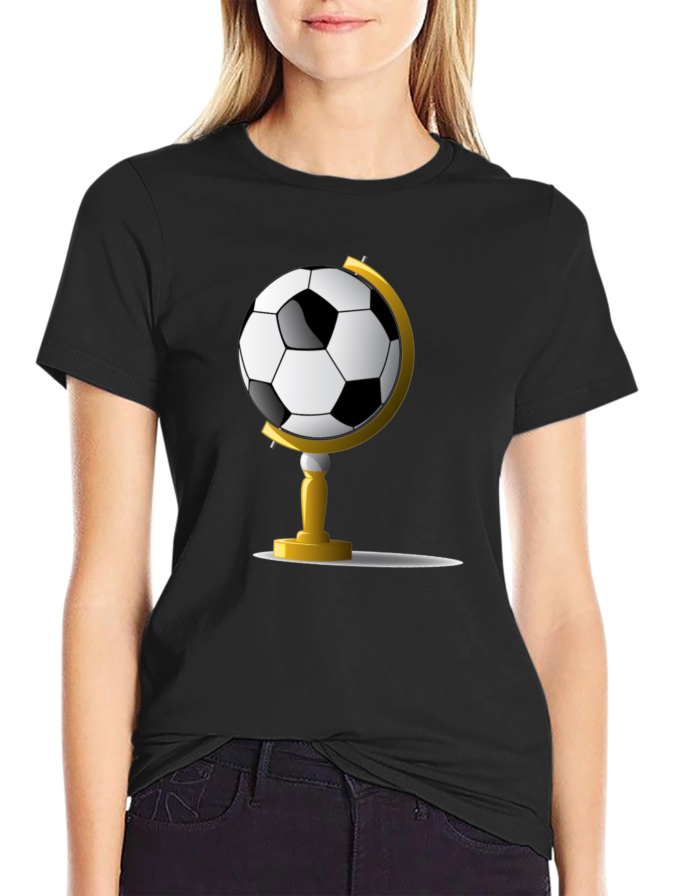 Soccer Globe T-Shirt - World Game Tee