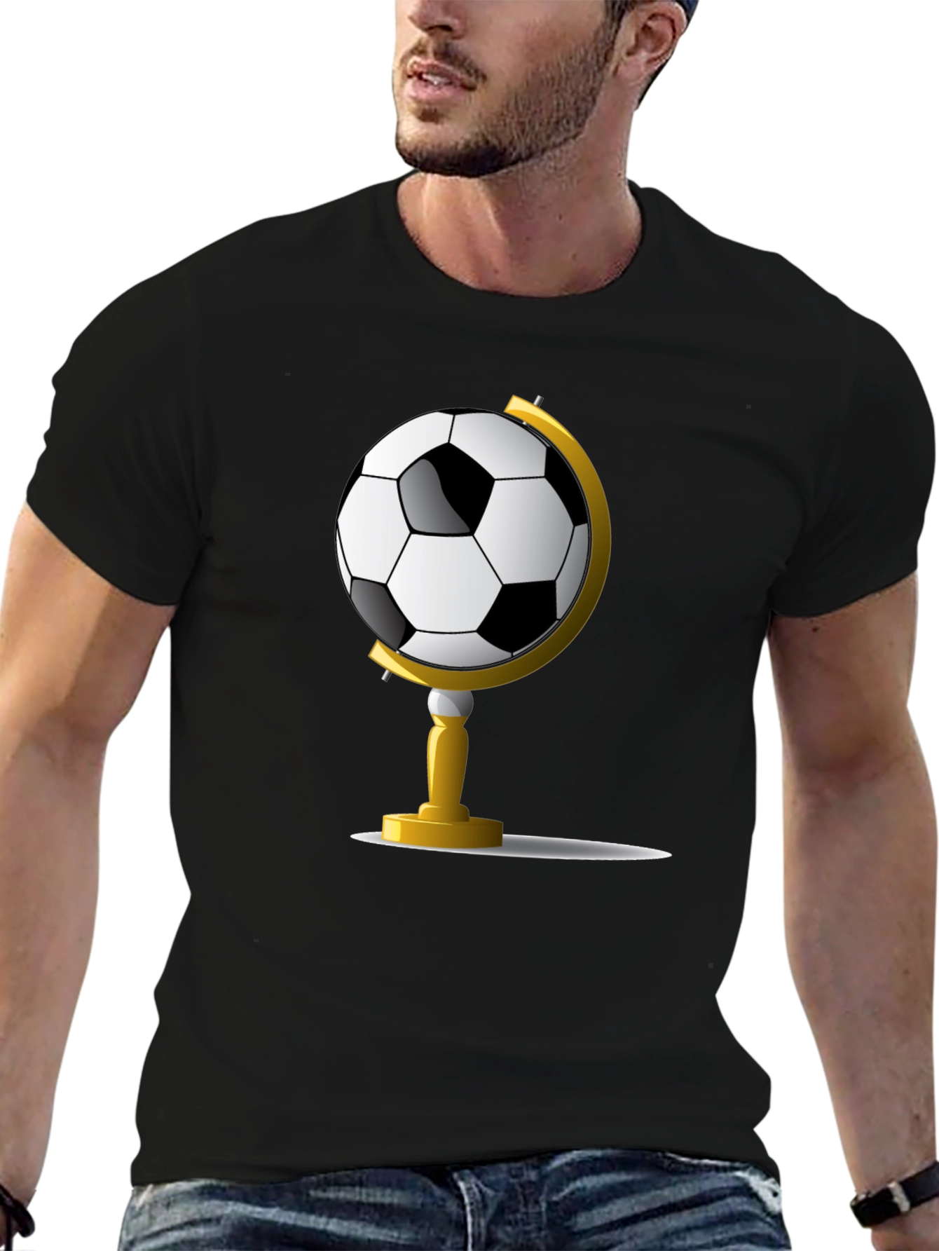 Soccer Globe T-Shirt - World Game Tee