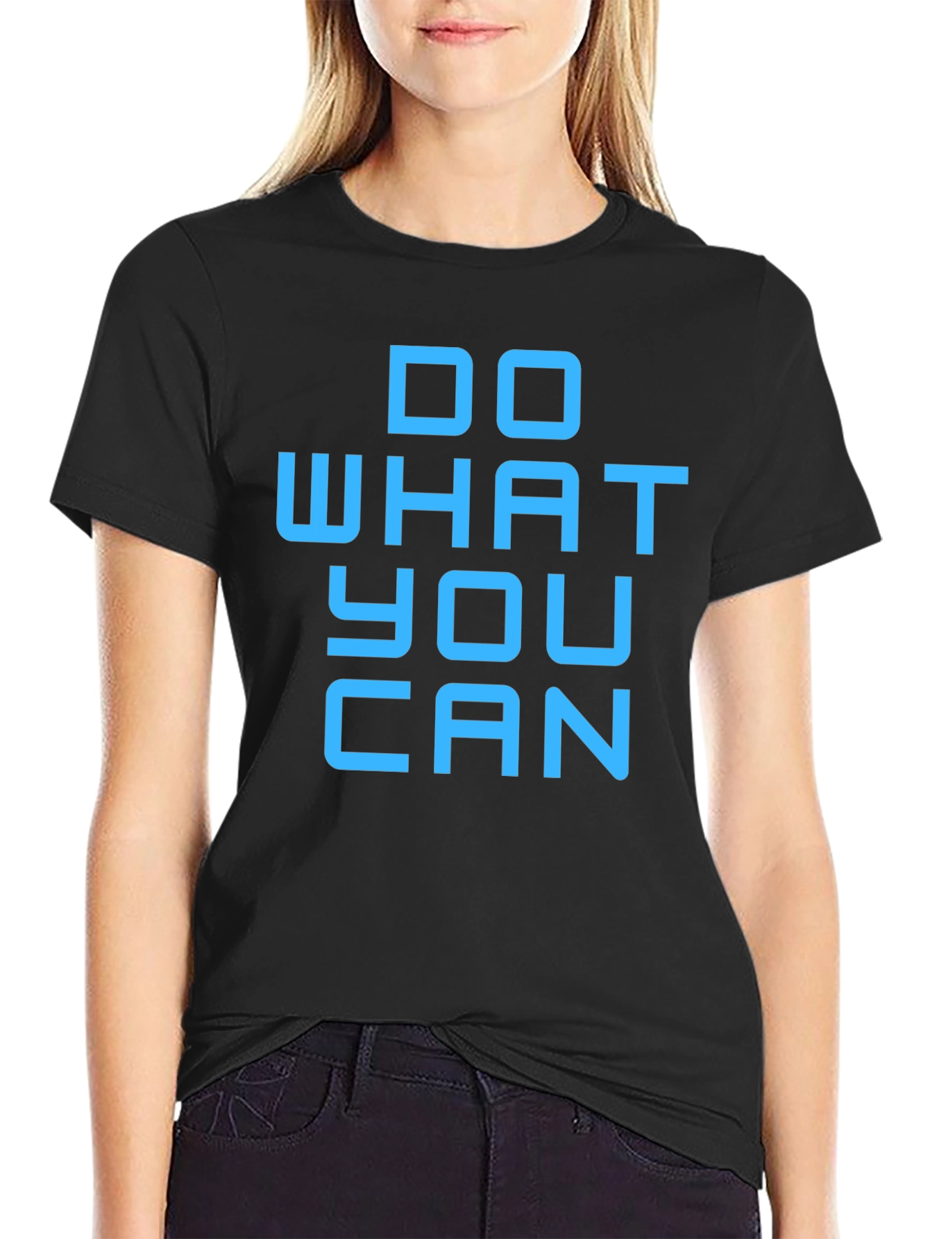Motivational Graphic Tee - Do What You Can