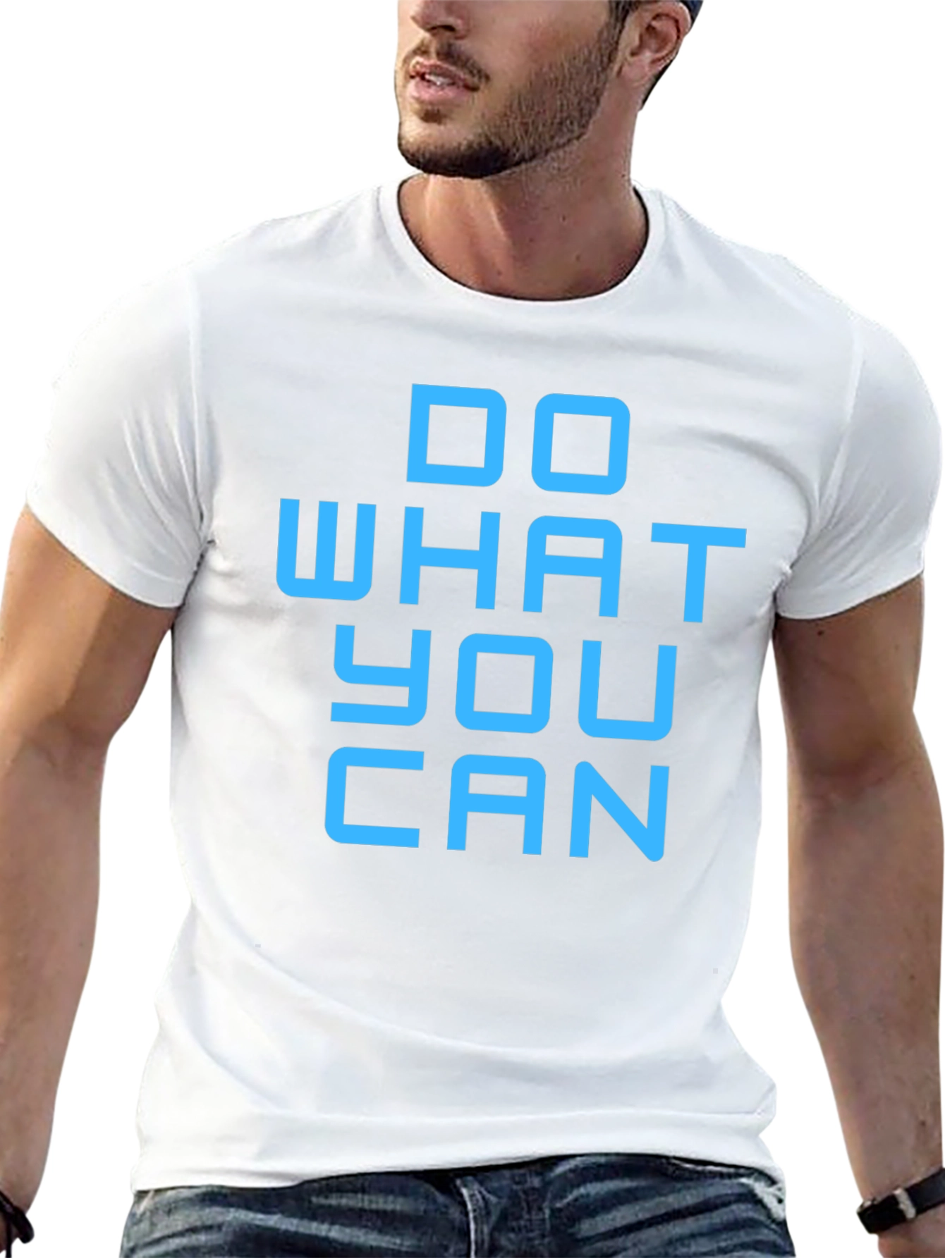 Motivational Graphic Tee - Do What You Can