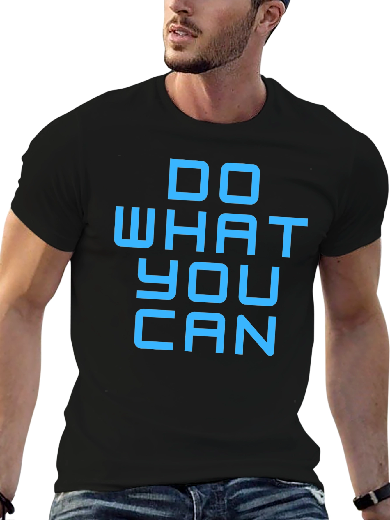 Motivational Graphic Tee - Do What You Can