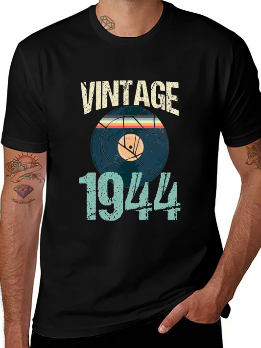 Vintage 1944 Record Graphic Tee