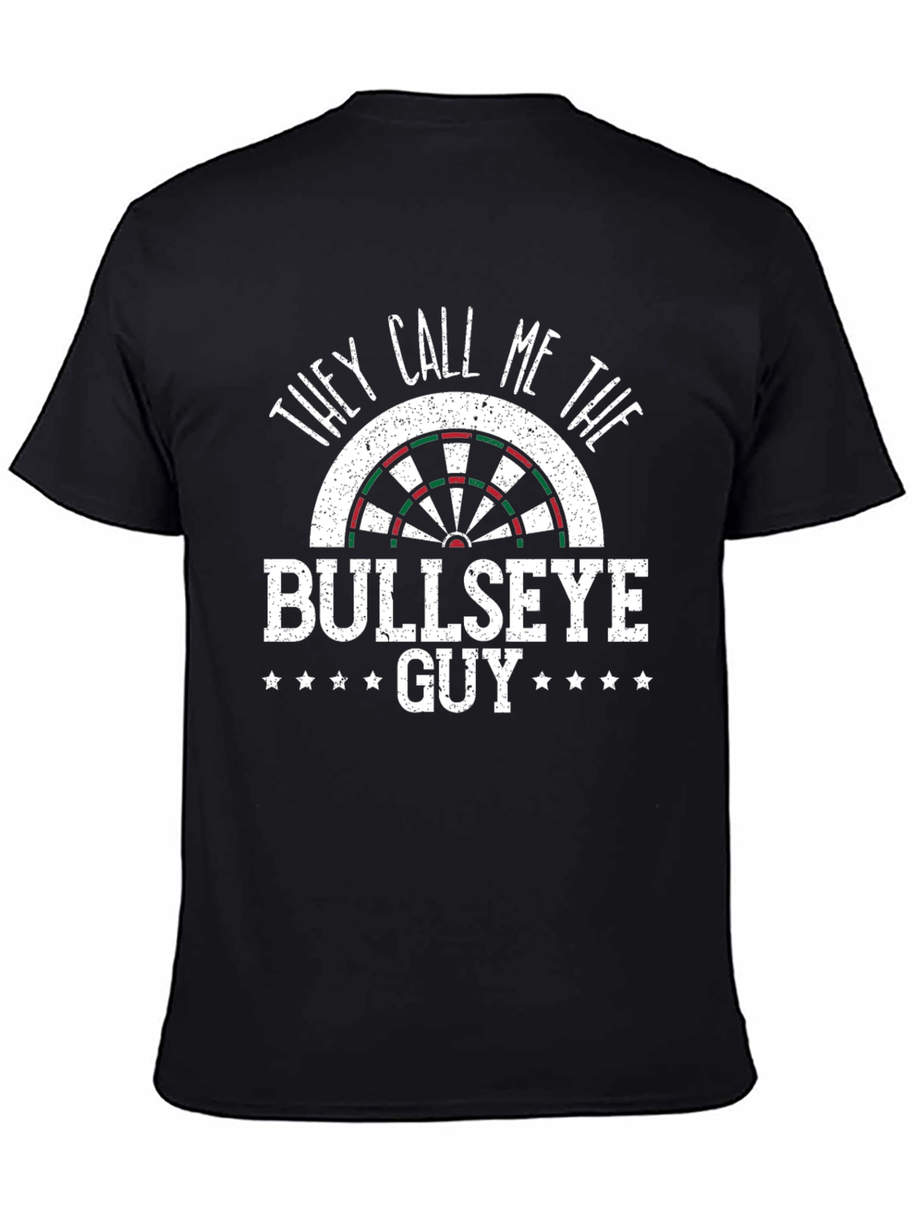 Bullseye Guy T-Shirt - Dartboard Graphic Tee