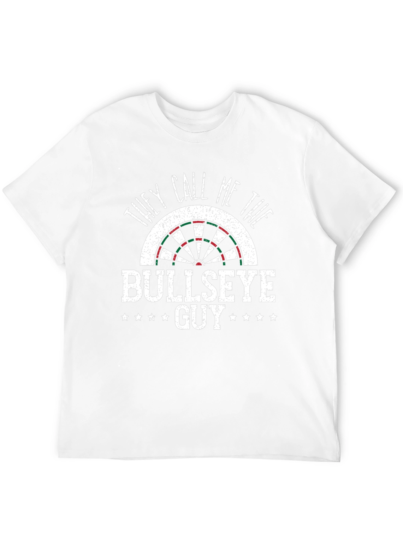 Bullseye Guy T-Shirt - Dartboard Graphic Tee