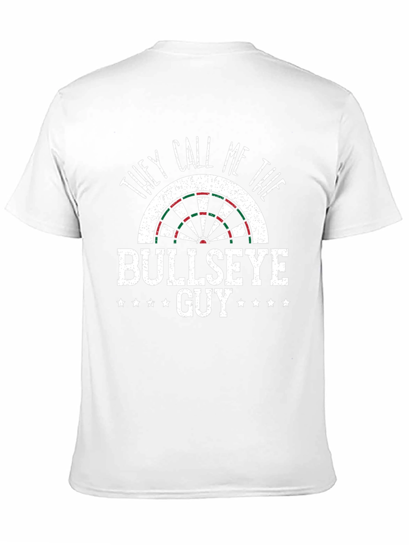 Bullseye Guy T-Shirt - Dartboard Graphic Tee