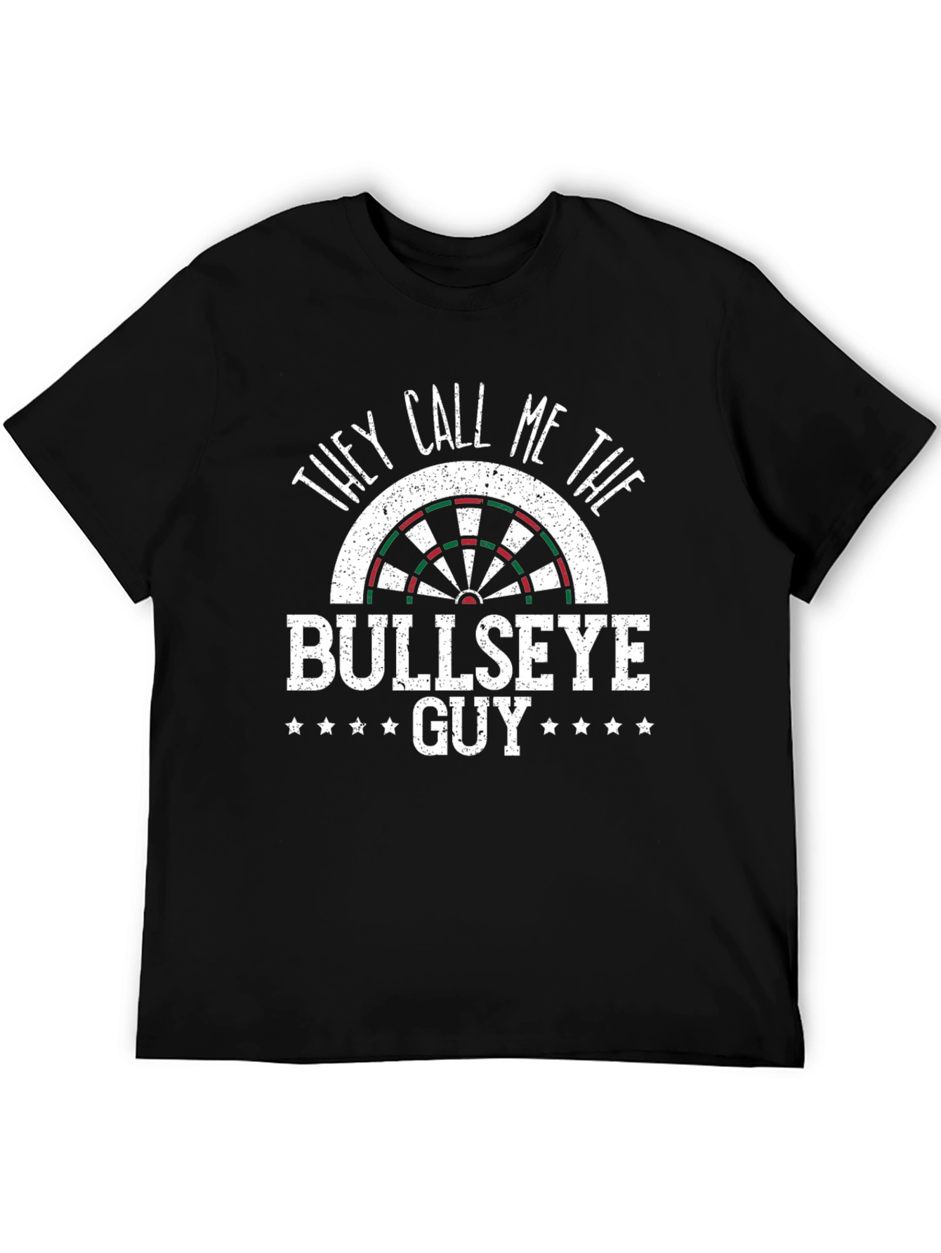 Bullseye Guy T-Shirt - Dartboard Graphic Tee