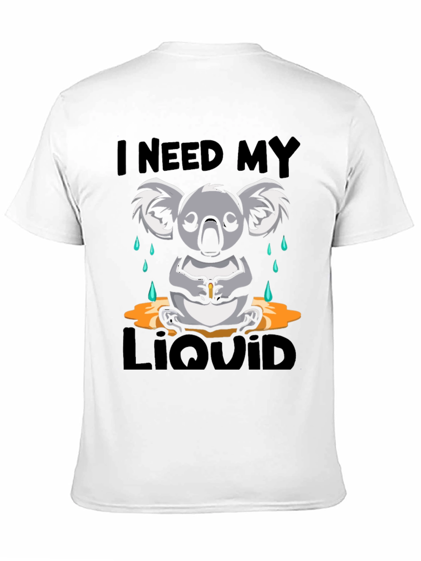 I Need My Liquid Koala Graphic Tee