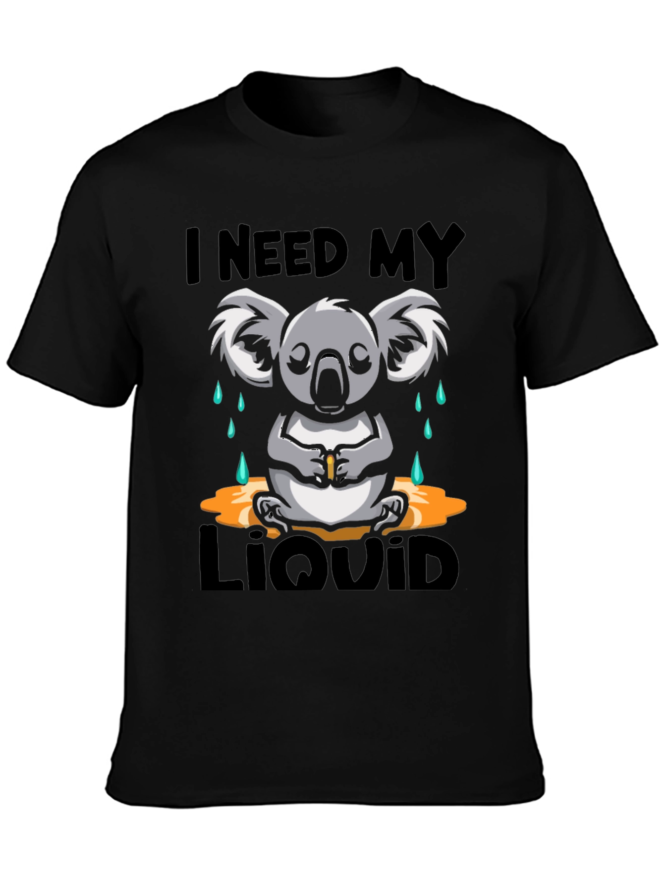 I Need My Liquid Koala Graphic Tee