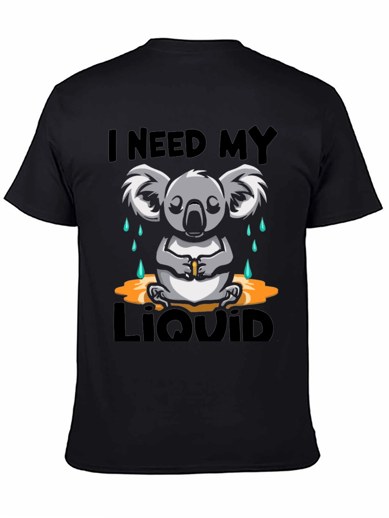 I Need My Liquid Koala Graphic Tee