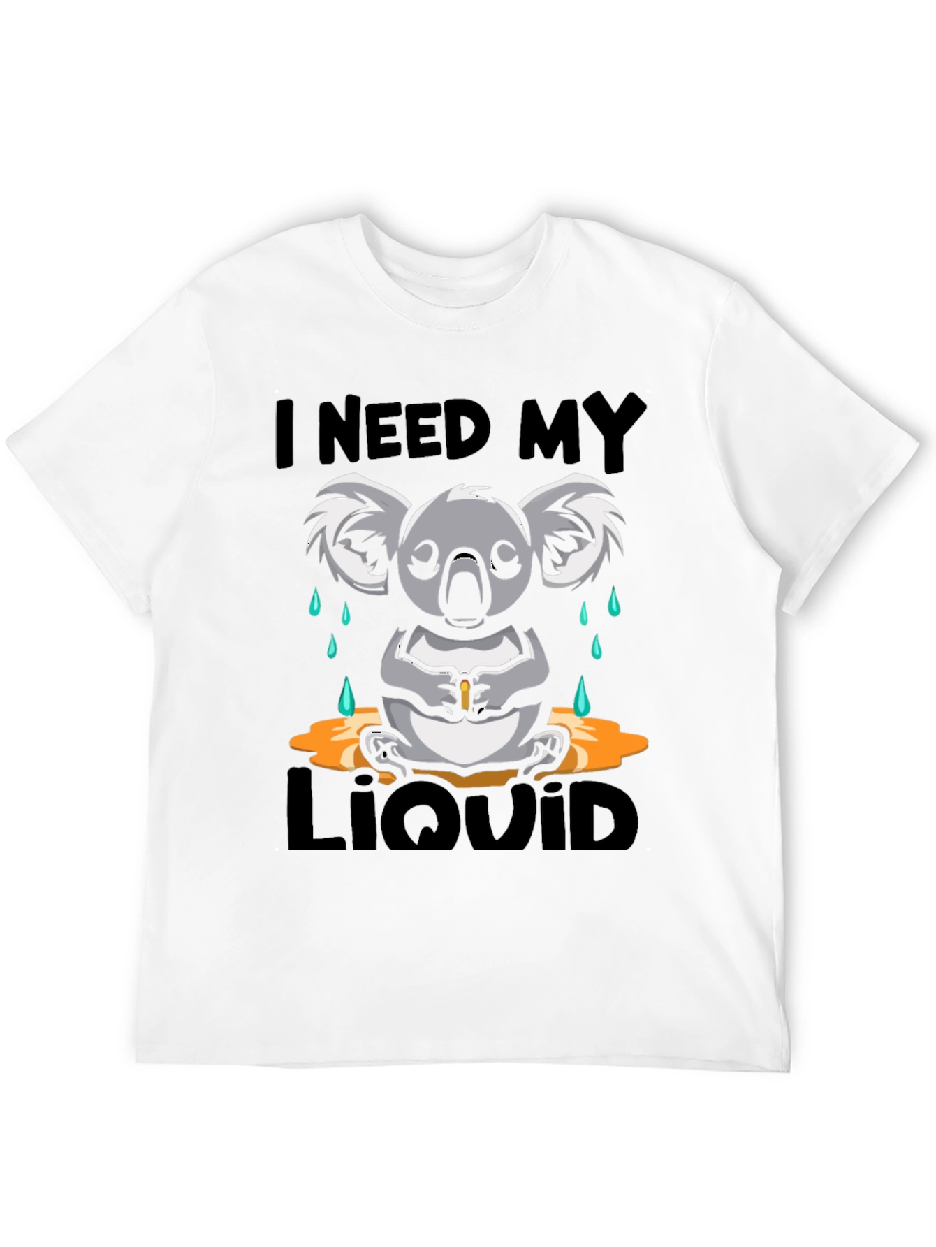 I Need My Liquid Koala Graphic Tee