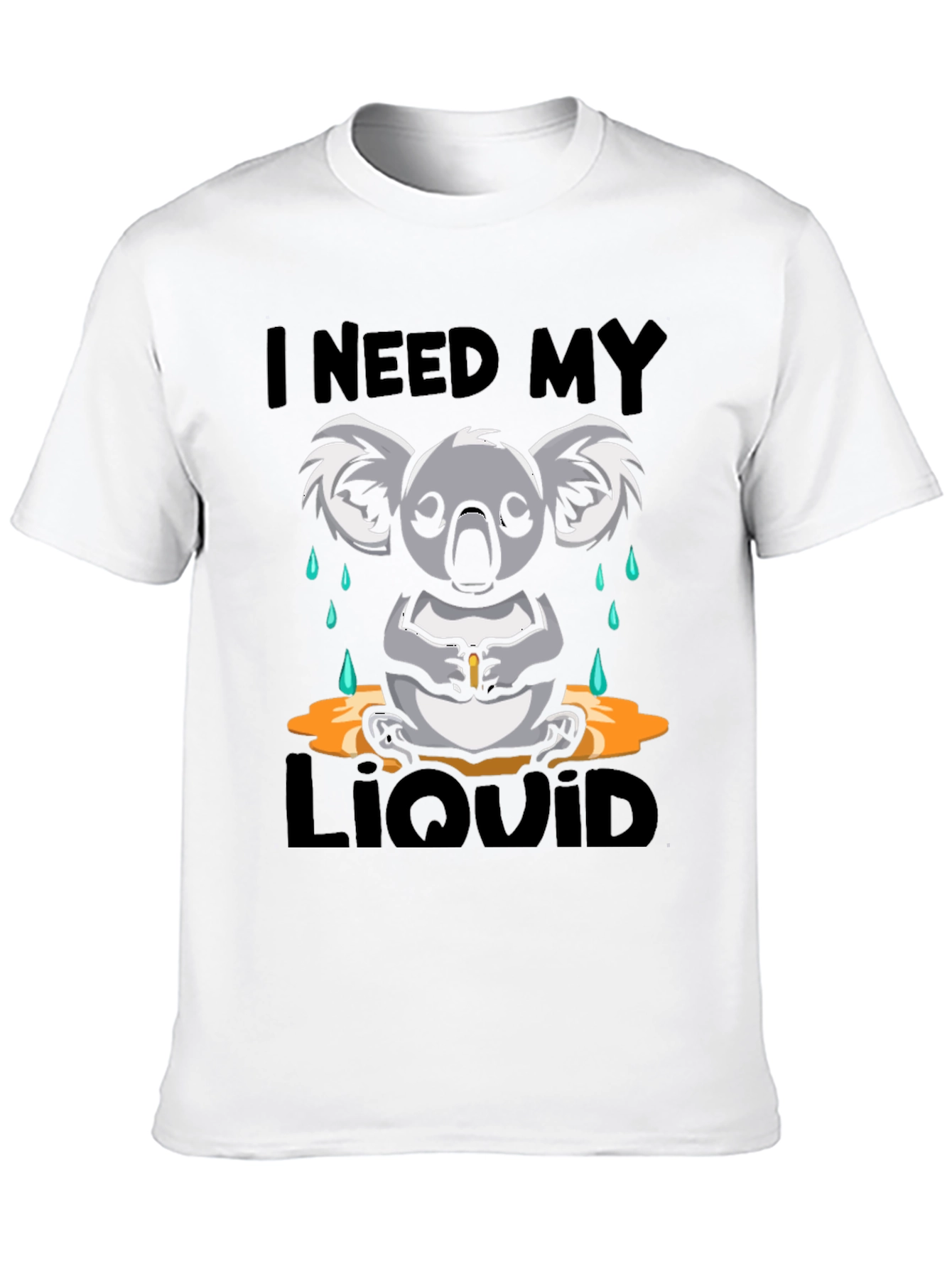 I Need My Liquid Koala Graphic Tee