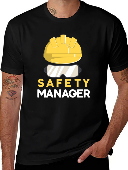 Safety Manager T-Shirt - Workwear Apparel
