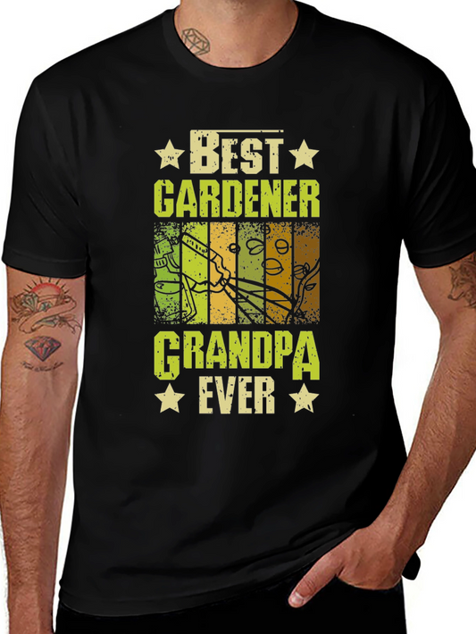Best Gardener Grandpa Ever T-Shirt