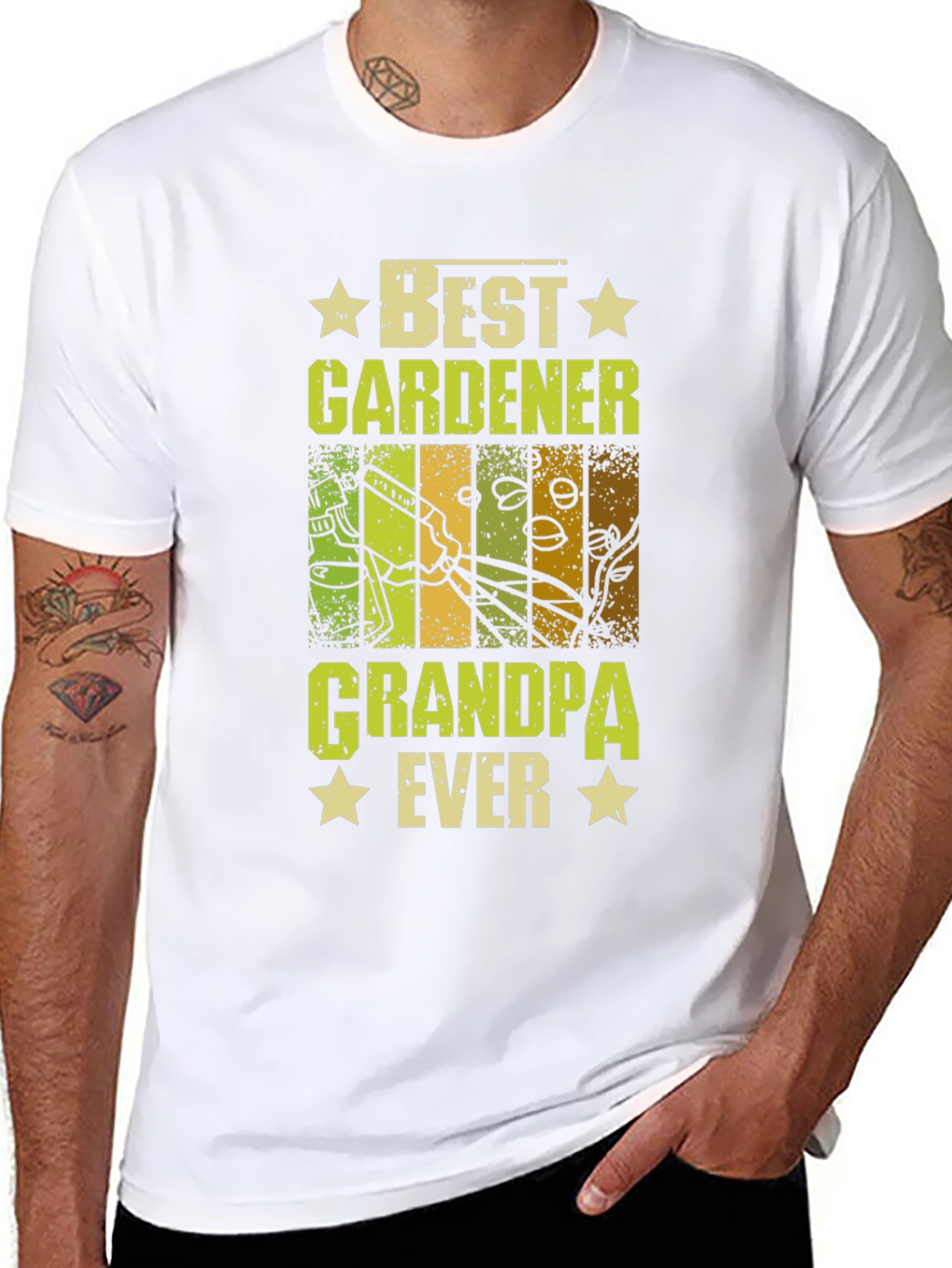 Best Gardener Grandpa Ever T-Shirt