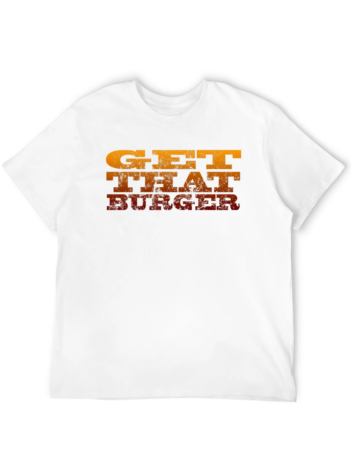 Get That Burger Mens Black Graphic Tee