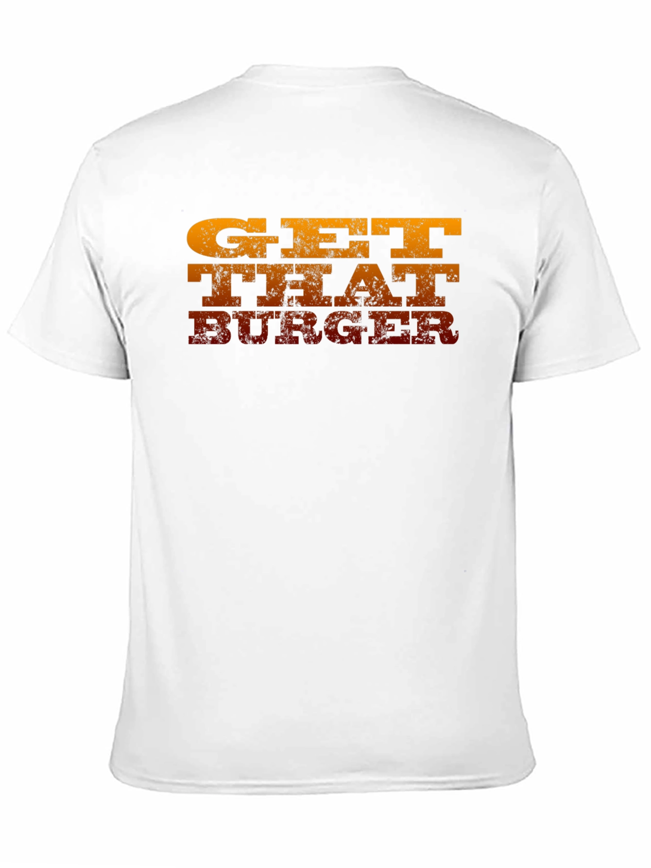 Get That Burger Mens Black Graphic Tee