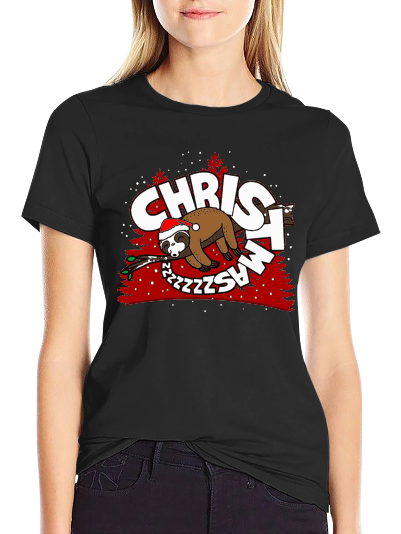 Christmas Sloth T-Shirt