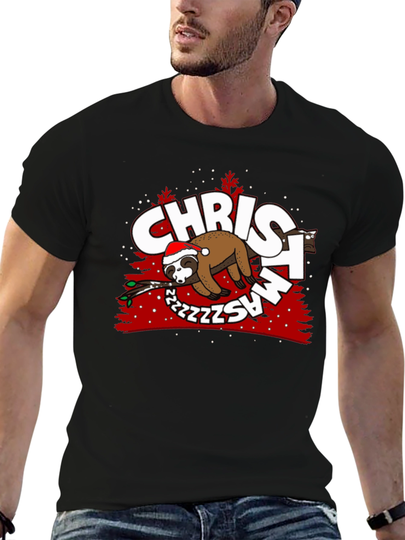 Christmas Sloth T-Shirt