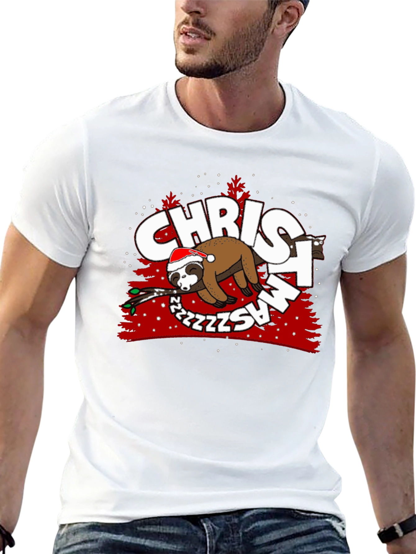Christmas Sloth T-Shirt