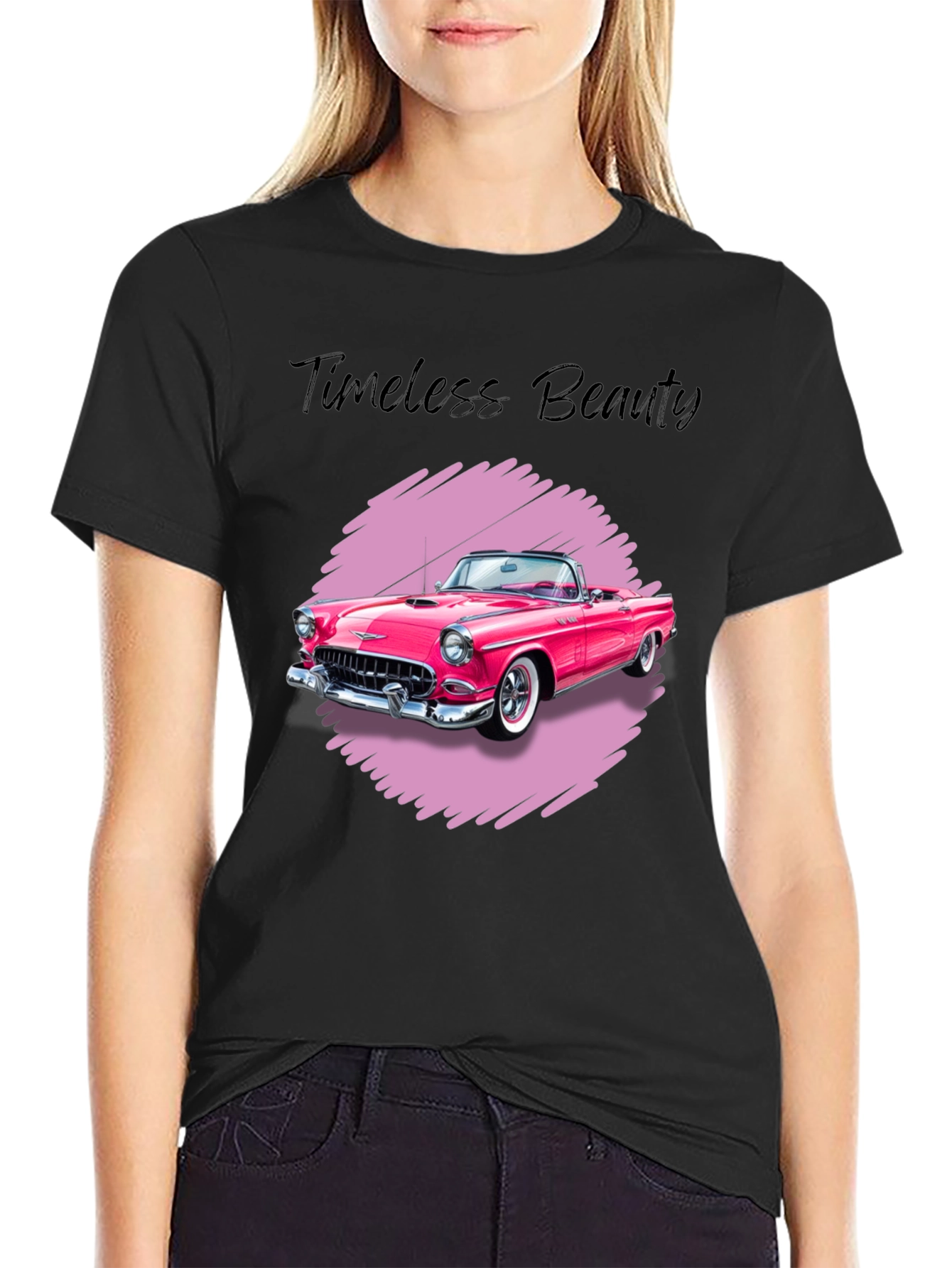 Timeless Beauty Classic Car Graphic Tee