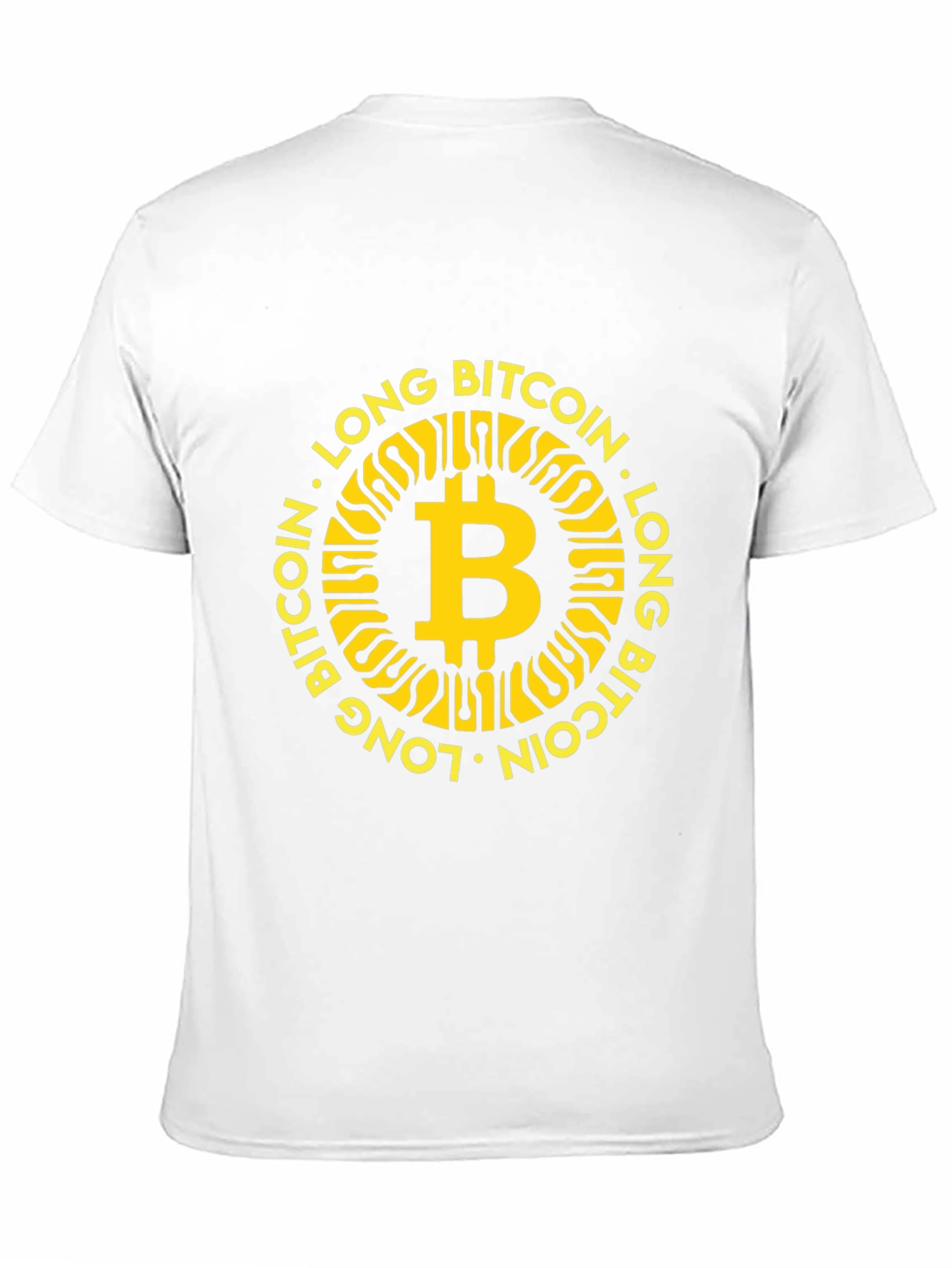 Long Bitcoin T-Shirt - Crypto Tee