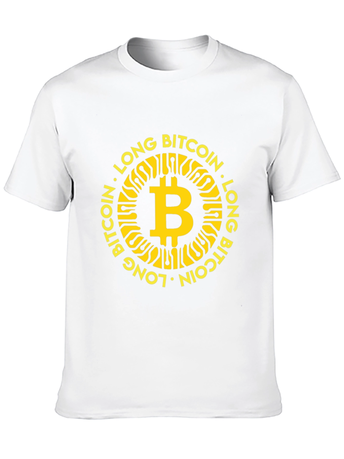 Long Bitcoin T-Shirt - Crypto Tee