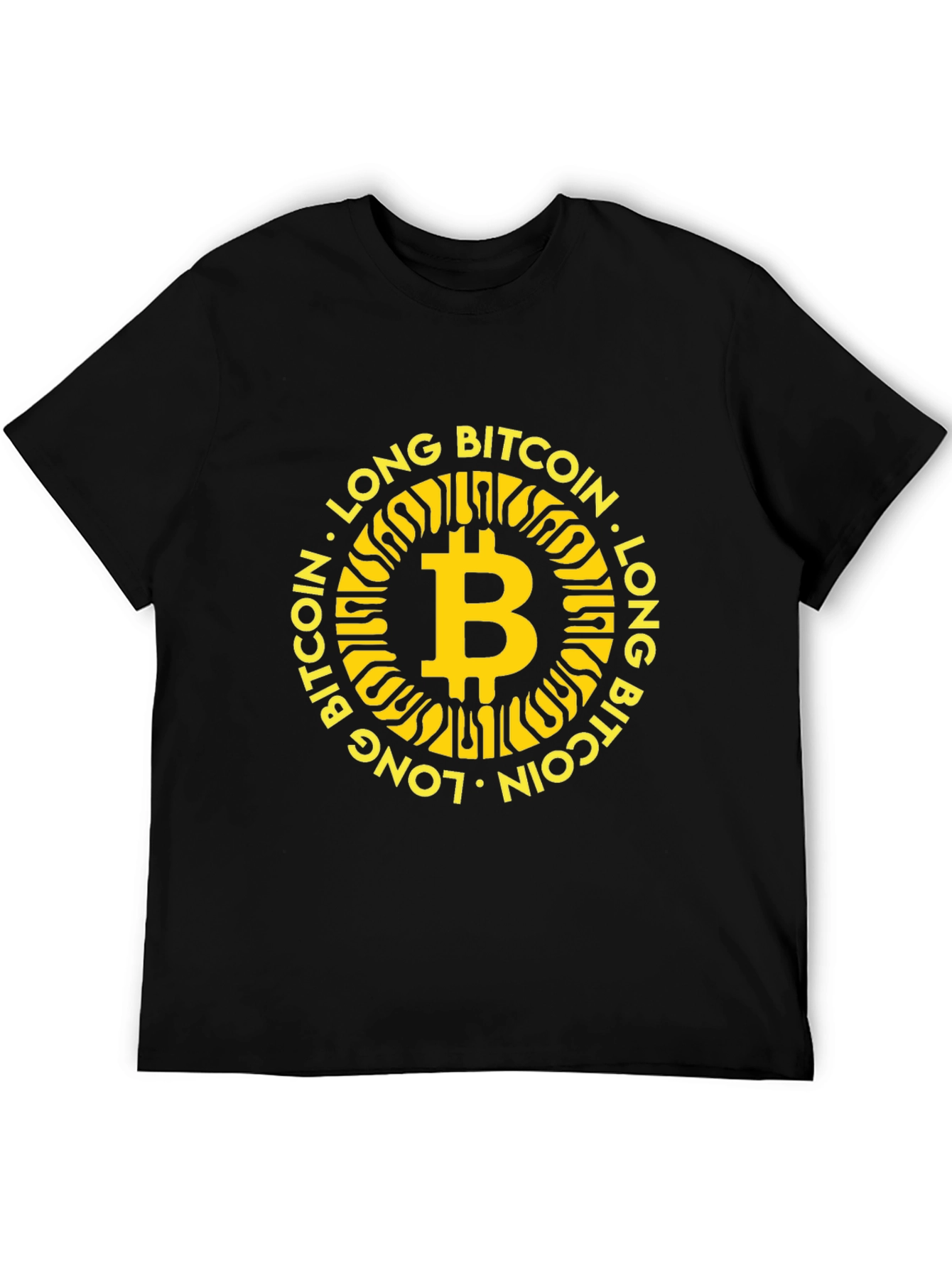 Long Bitcoin T-Shirt - Crypto Tee