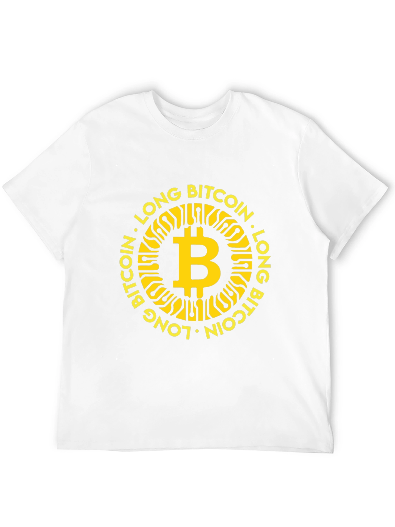 Long Bitcoin T-Shirt - Crypto Tee