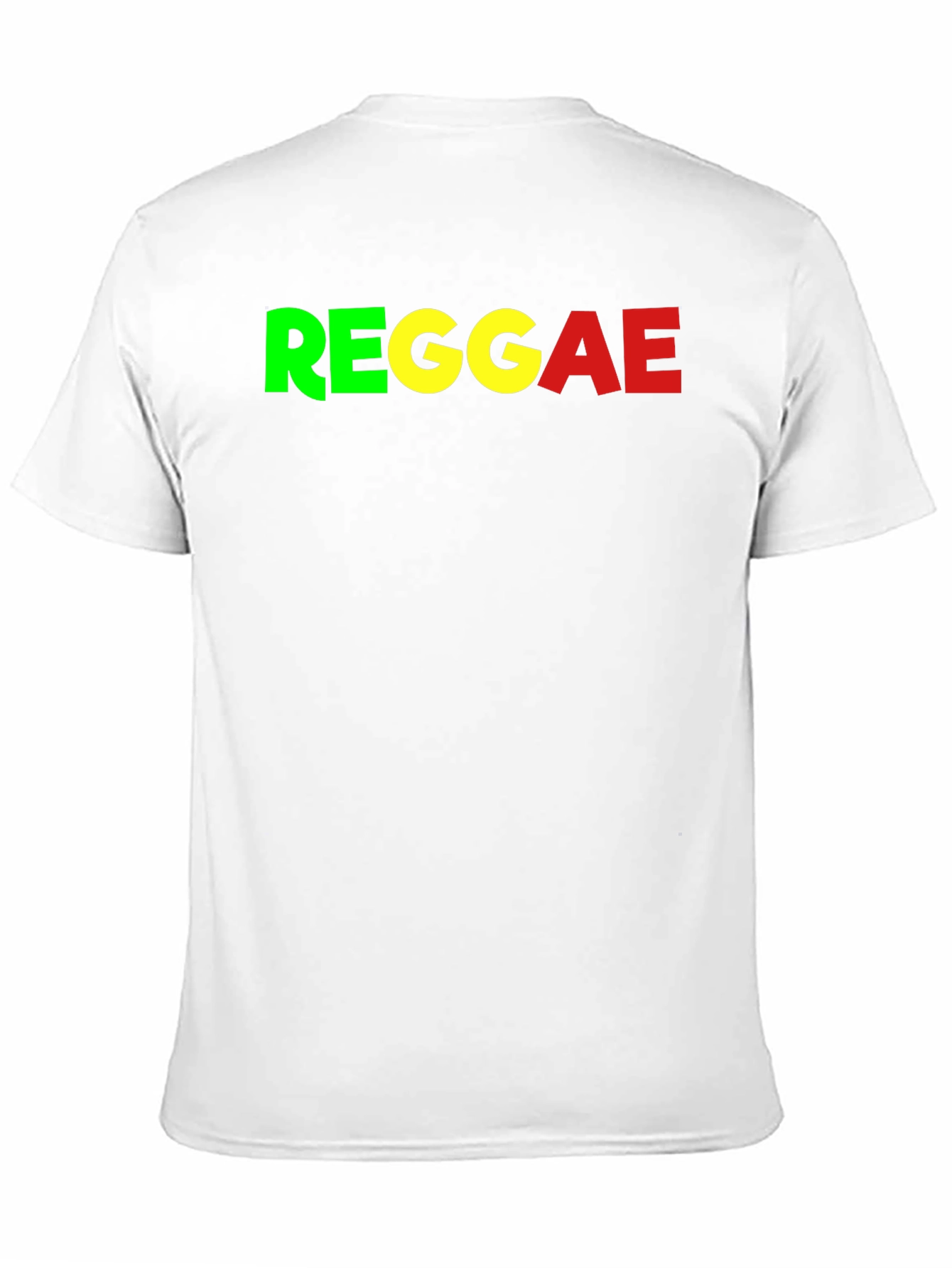 Reggae Graphic Tee - Black Cotton T-Shirt