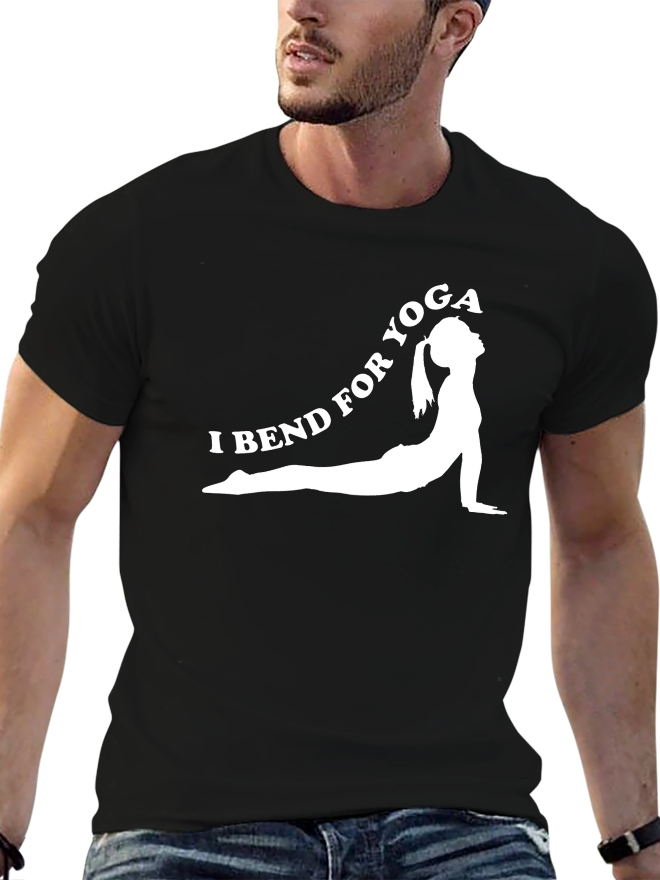 I Bend For Yoga Graphic T-Shirt