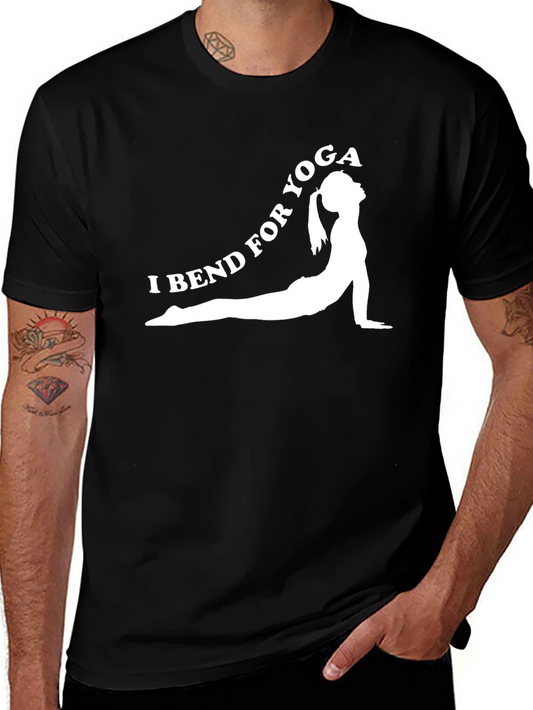 I Bend For Yoga Graphic T-Shirt