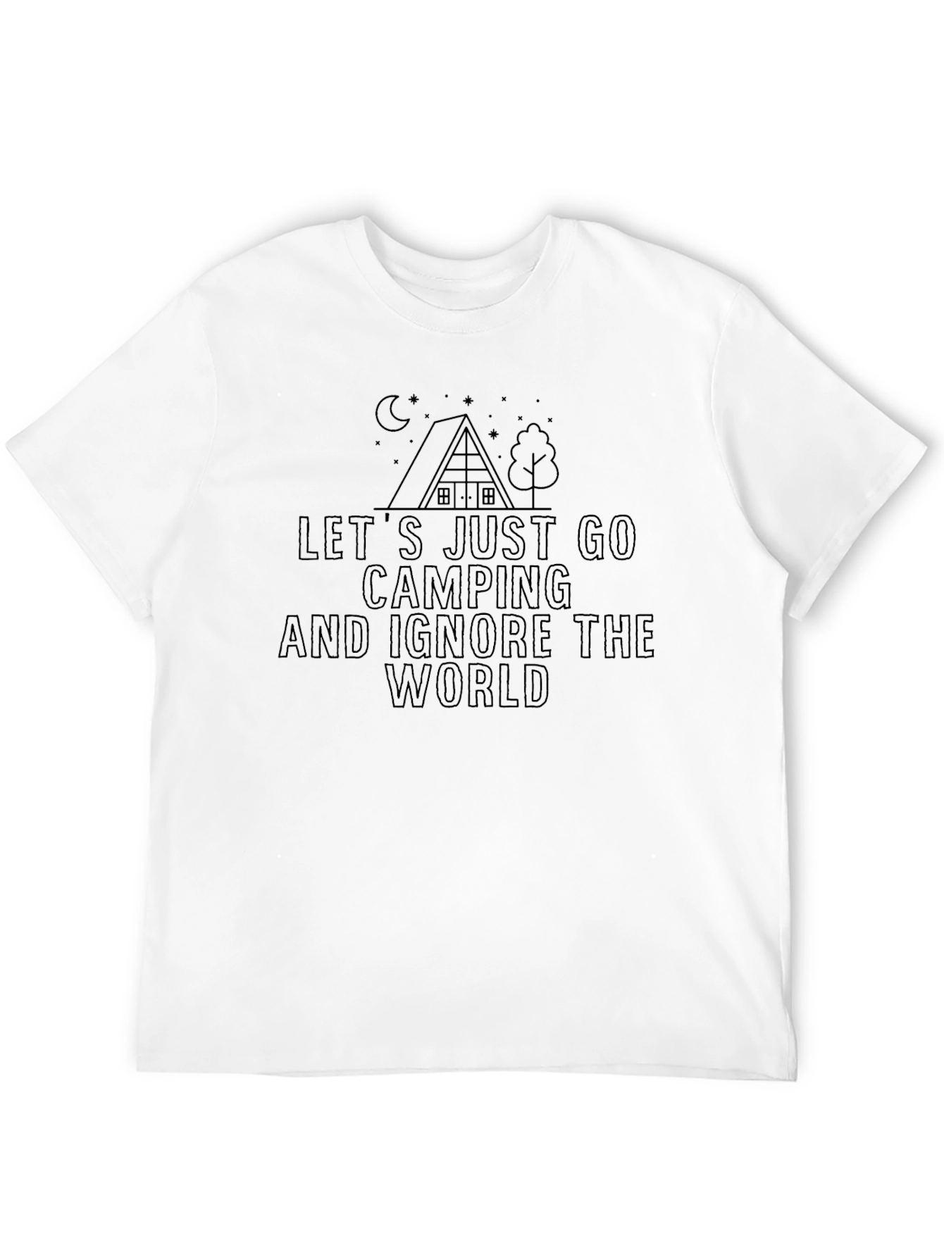 Camping Adventure Graphic T-Shirt