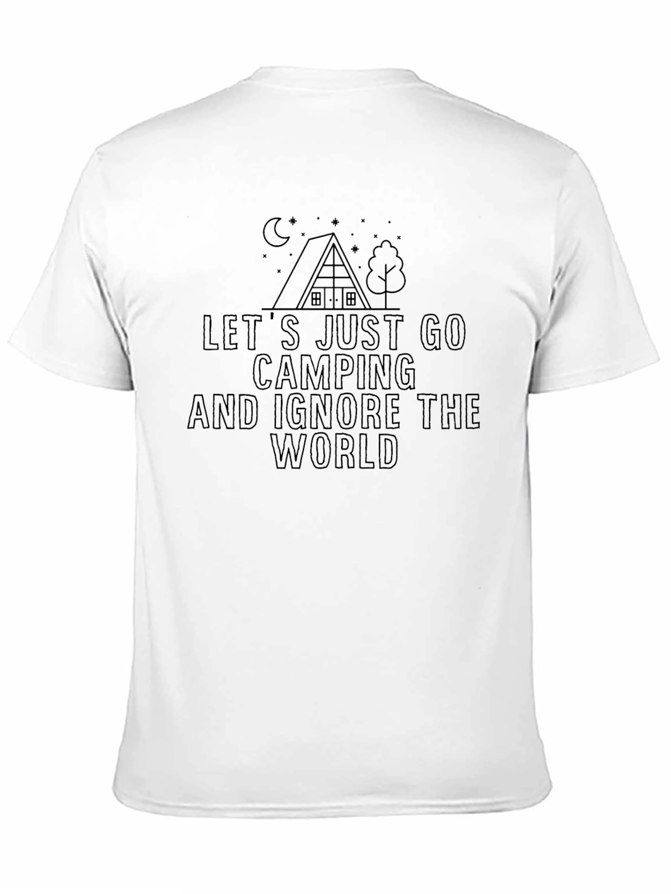 Camping Adventure Graphic T-Shirt