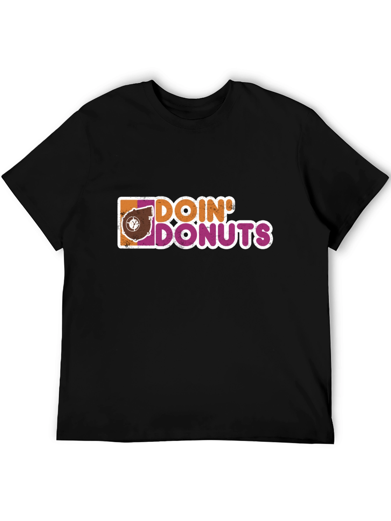 Doin Donuts Graphic Tee - Black
