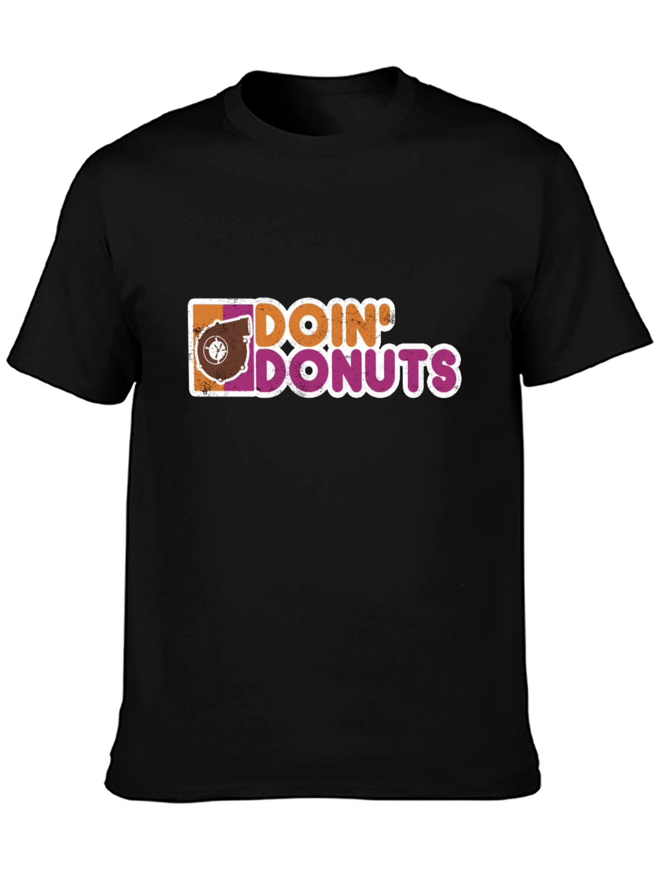 Doin Donuts Graphic Tee - Black