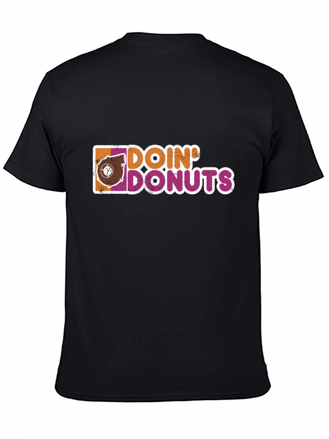 Doin Donuts Graphic Tee - Black