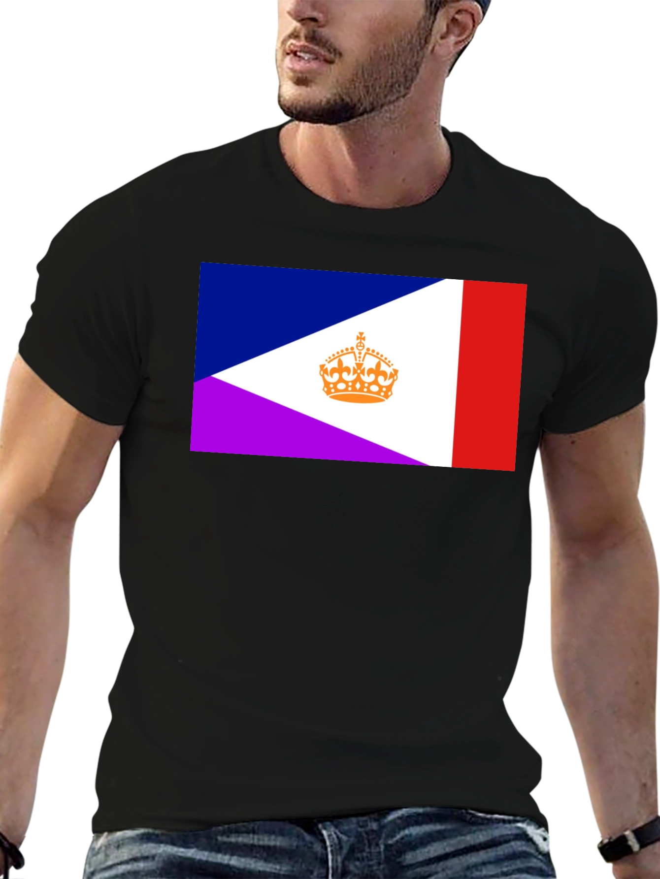 Unique Flag Graphic Tee