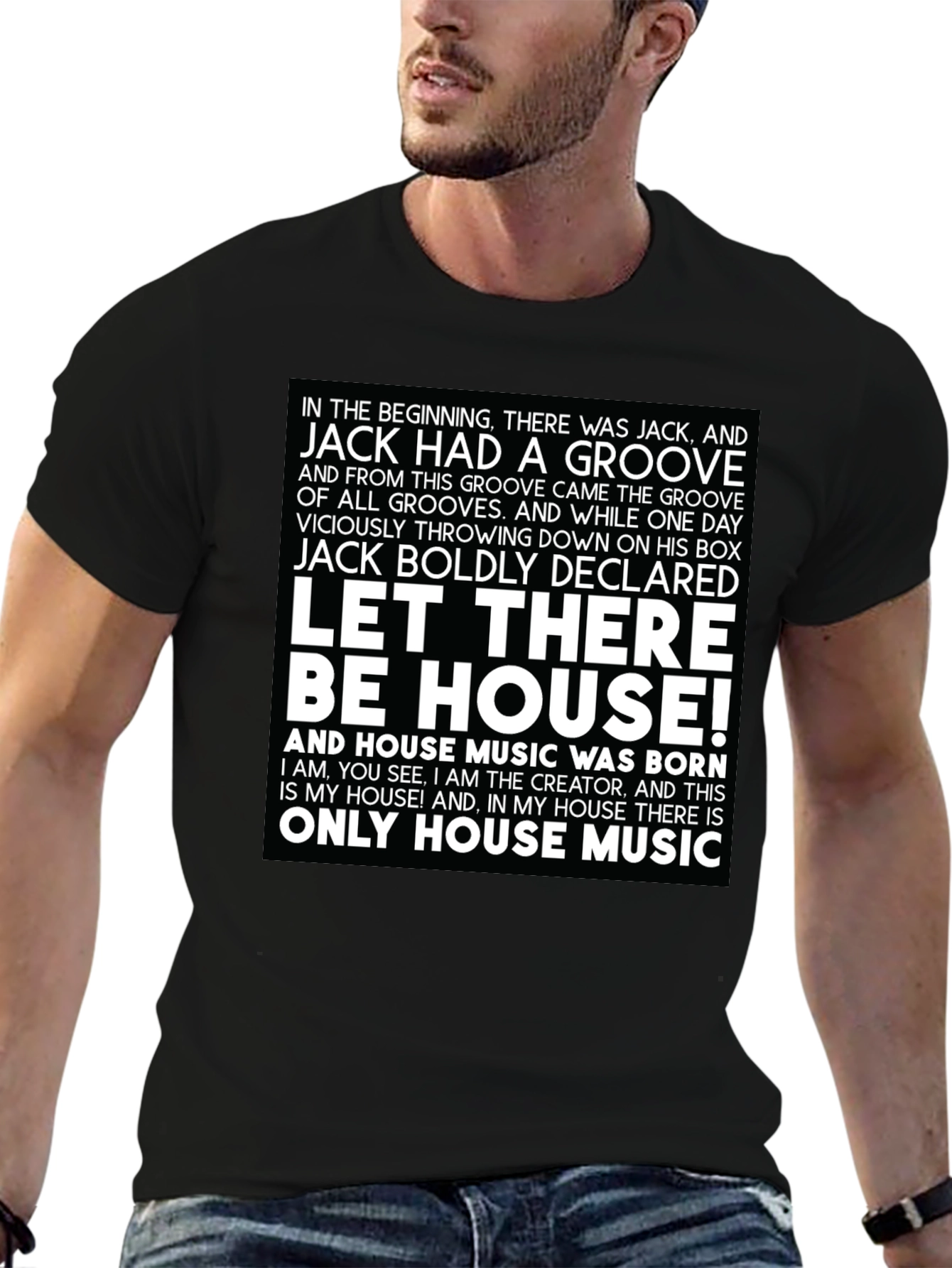 House Music Graphic Tee