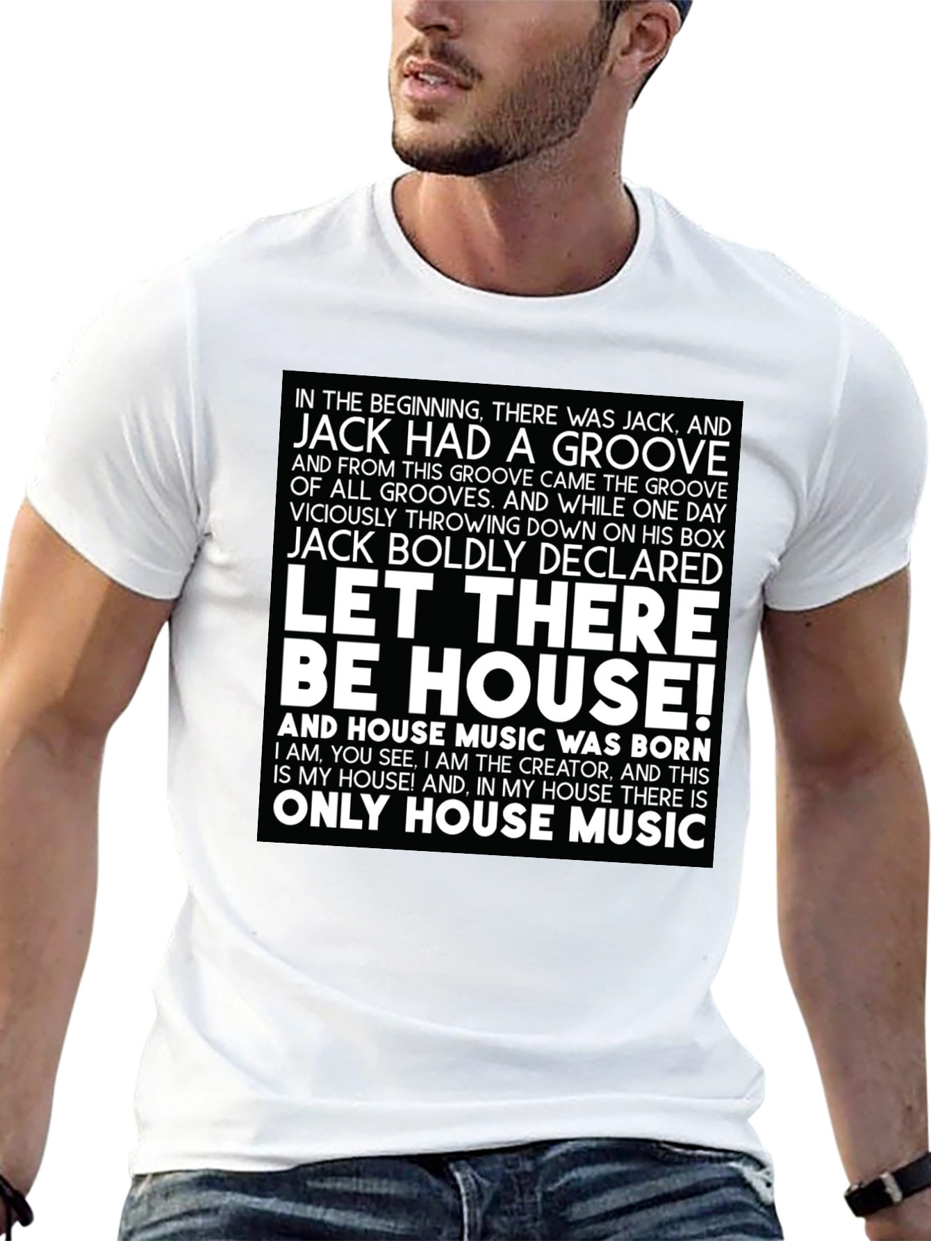 House Music Graphic Tee