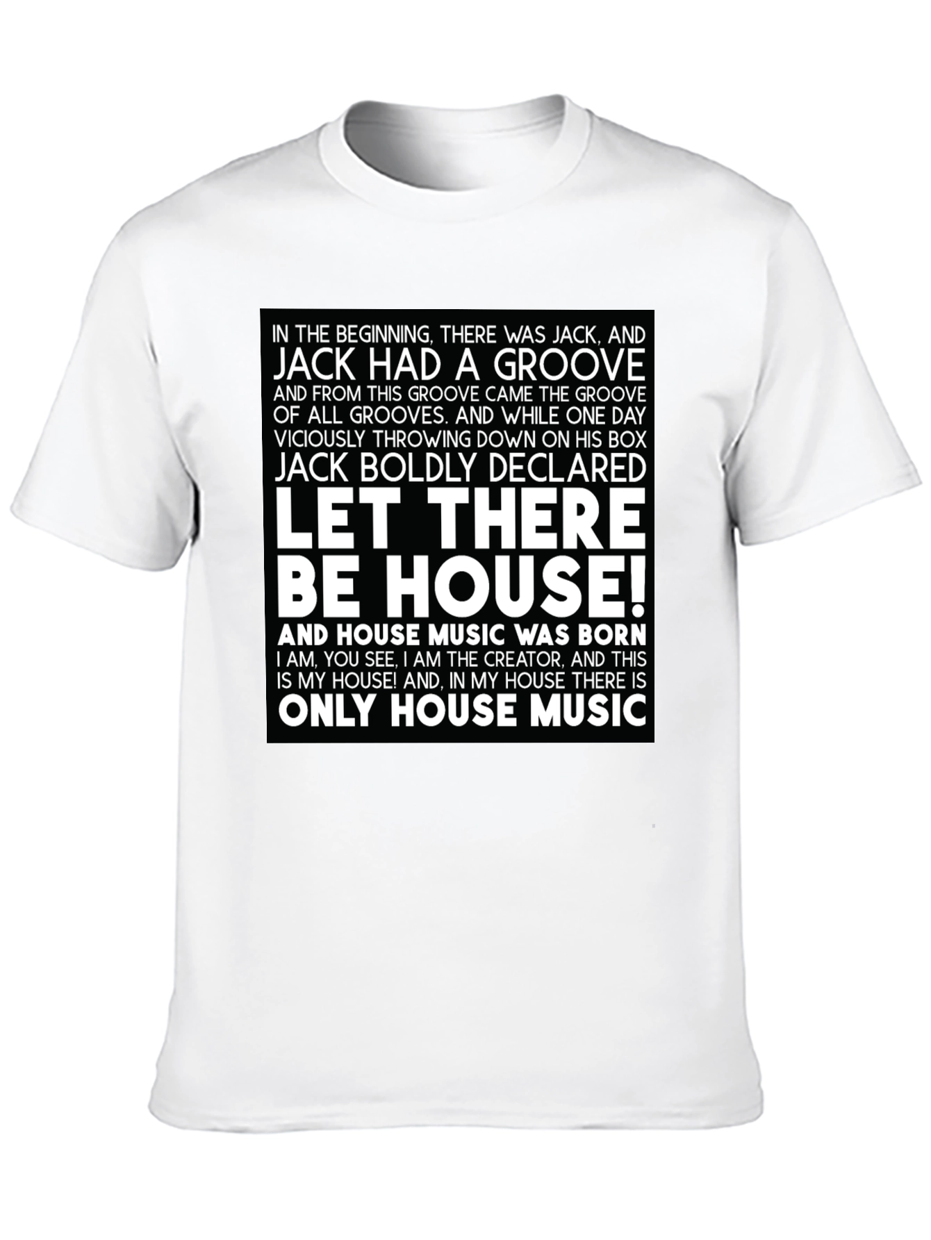 House Music Graphic Tee